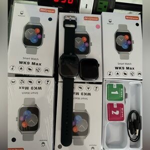 WK9 Max Smart Watch - Black